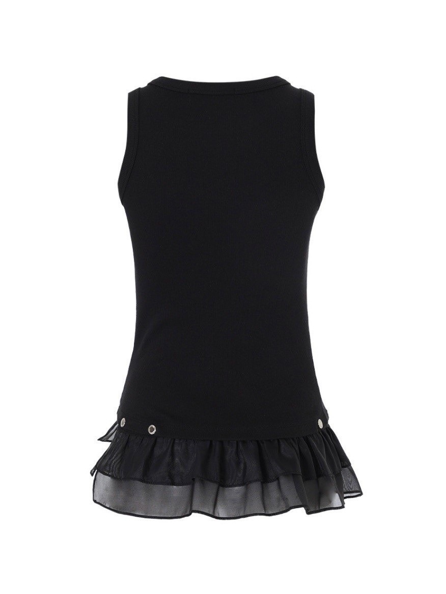 CRANK】FRILL SNAP SLEEVELESS | OUR BRAND,CRANK | PRESSING WEB SHOP CRANK】FRILL SNAP SLEEVELESS | OUR BRAND,CRANK | PRESSING WEB SHOP