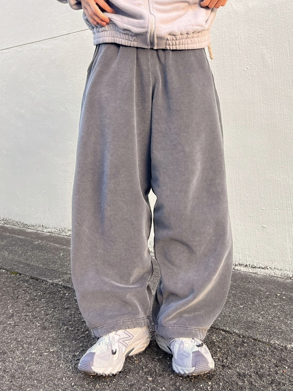 受注制【youll】pigment sweat pants (2color) | OUR BRAND
