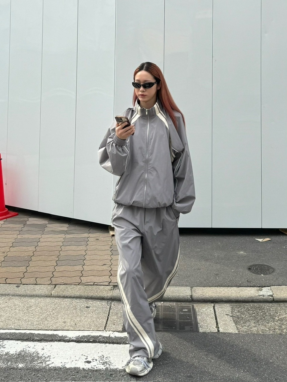 全商品オープニング価格！ +】set 受注制【Chikashitsu up (2color jacket track line ジャケット・アウター
