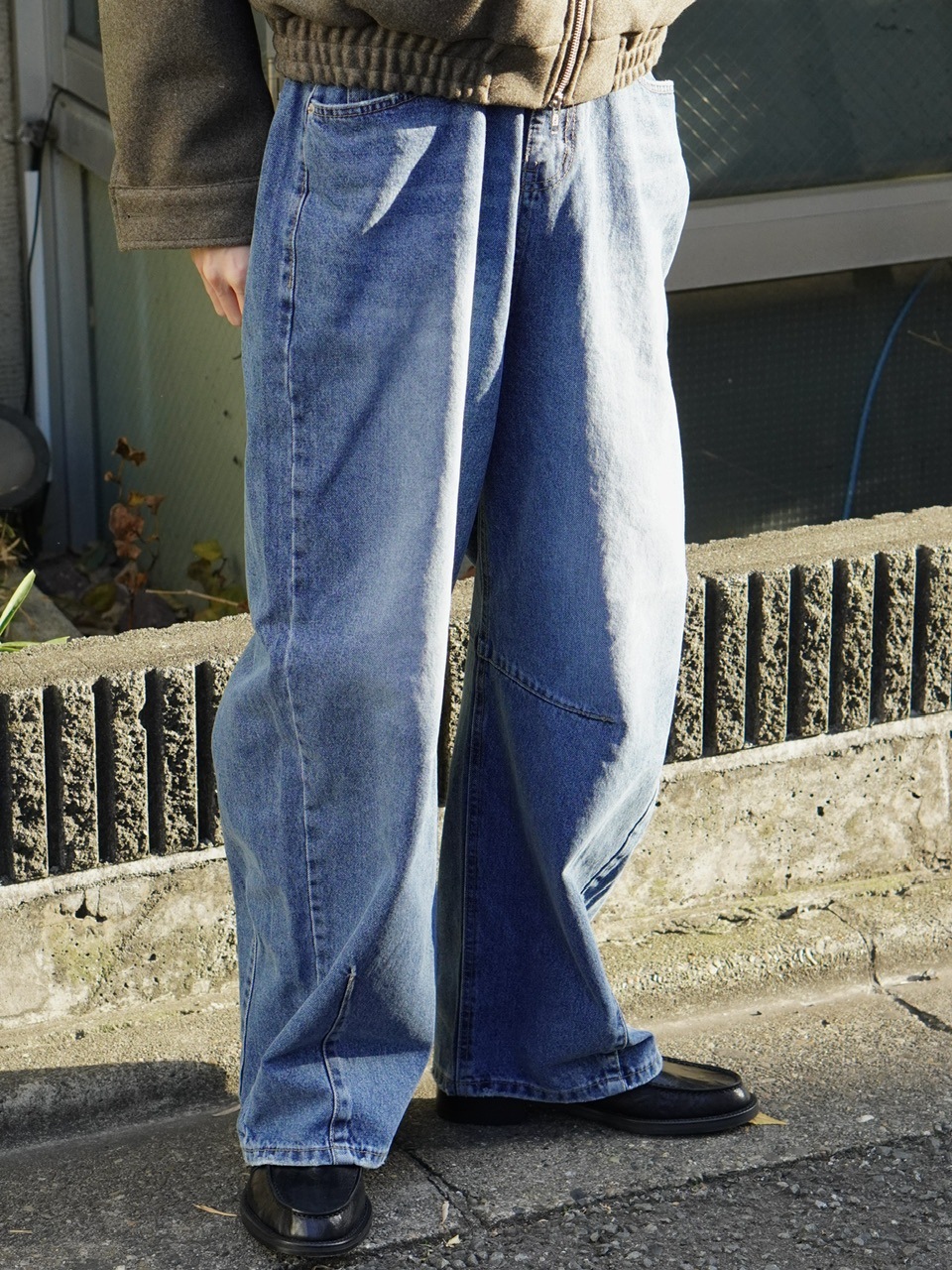 東京店WEB限定【Chikashitsu +】basic leather loafer (2color)