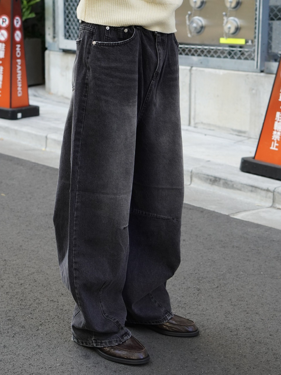 東京店WEB限定【Chikashitsu +】basic leather loafer (2color)