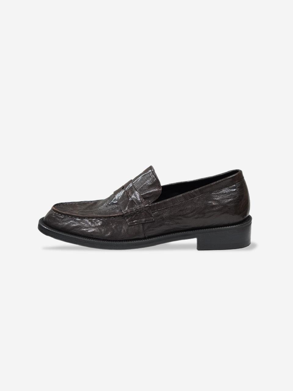 東京店WEB限定【Chikashitsu +】basic leather loafer (2color