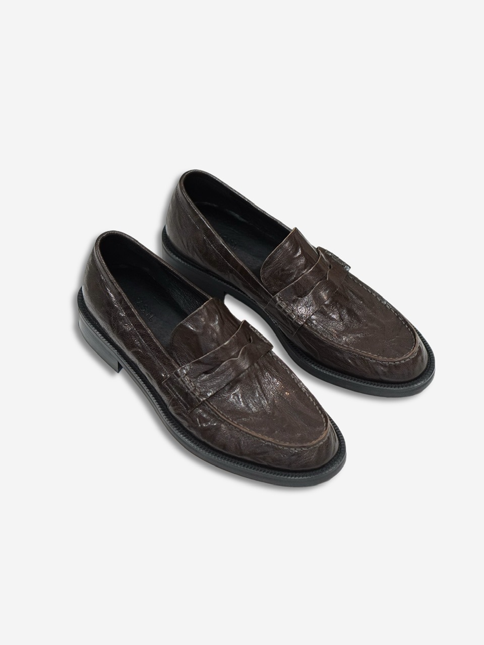 Chikashitsu + basic leather loafer ローファー 東京店WEB限定【Chikashitsu +】basic leather loafer (2color