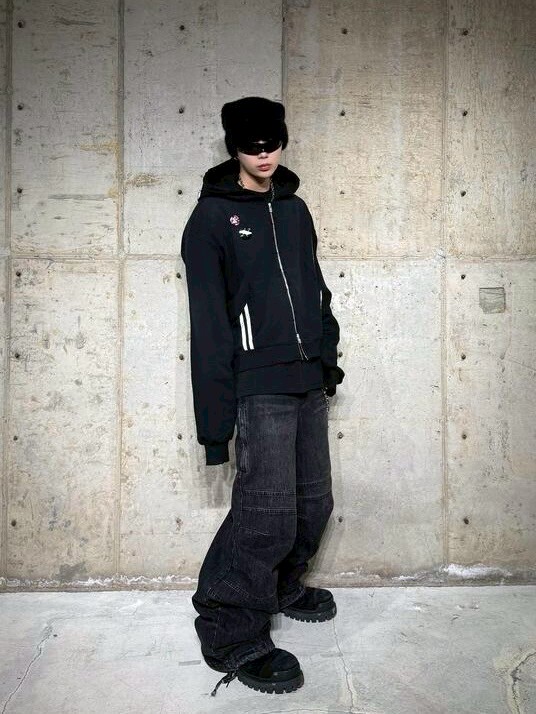 ROARINGRAD ♥ TAPE WASHED HOODIE ZIP-UP/追跡付 roaringrad】WASHED HOODIE ZIP-UP 1 | OUR BRAND,roaringrad