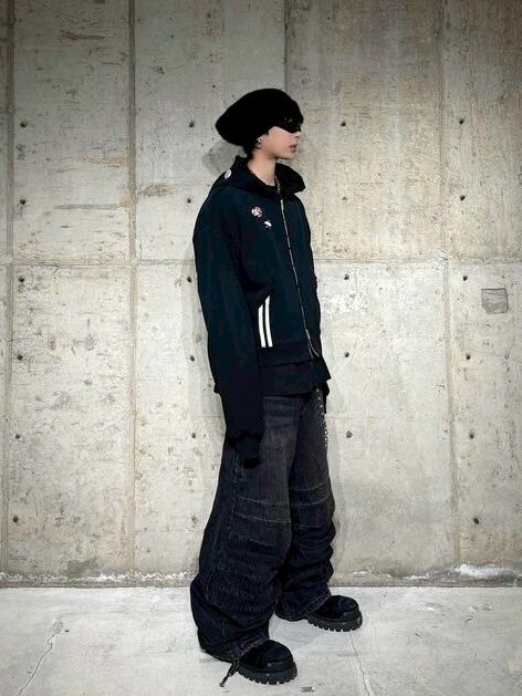 ROARINGRAD ♥ TAPE WASHED HOODIE ZIP-UP/追跡付 roaringrad】WASHED HOODIE ZIP-UP 1 | OUR BRAND,roaringrad