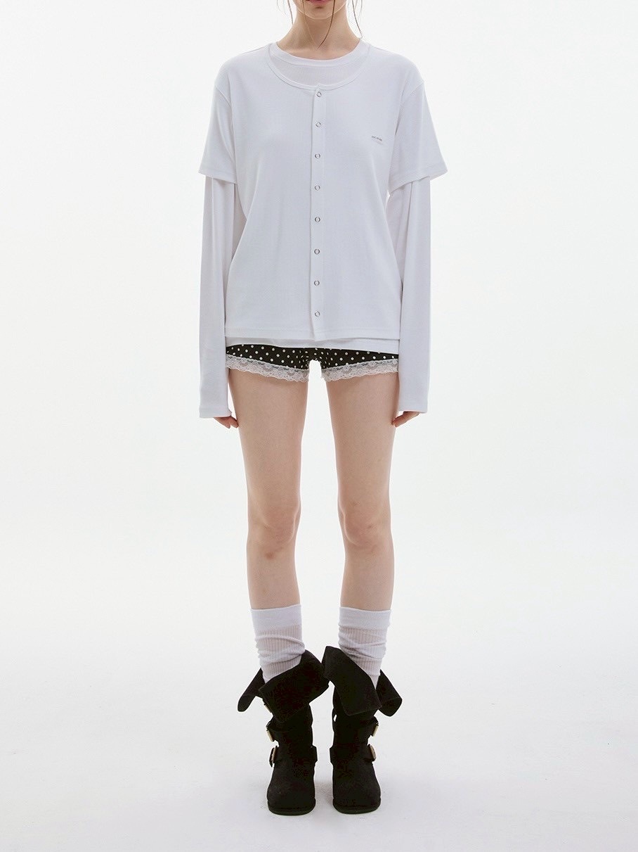 ESC STUDIO】soft double t-shirt/ 【イーエスシーステュディオ ESC STUDIO】soft double t-shirt/ 【イーエスシーステュディオ