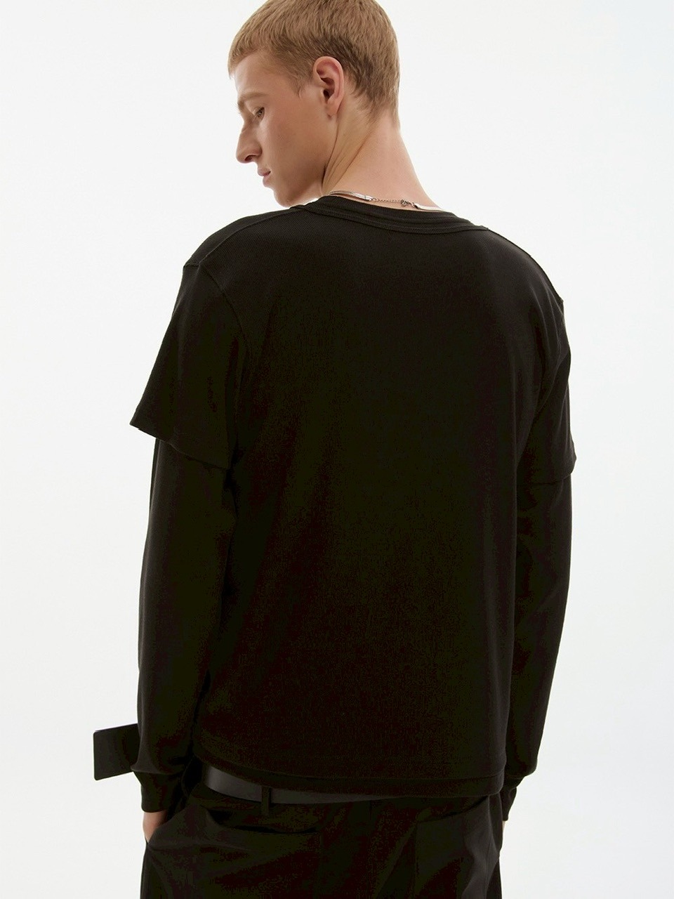 【ESC STUDIO】soft double t-shirt/ 【イーエスシーステュディオ】ソフトダブル長袖Tシャツ