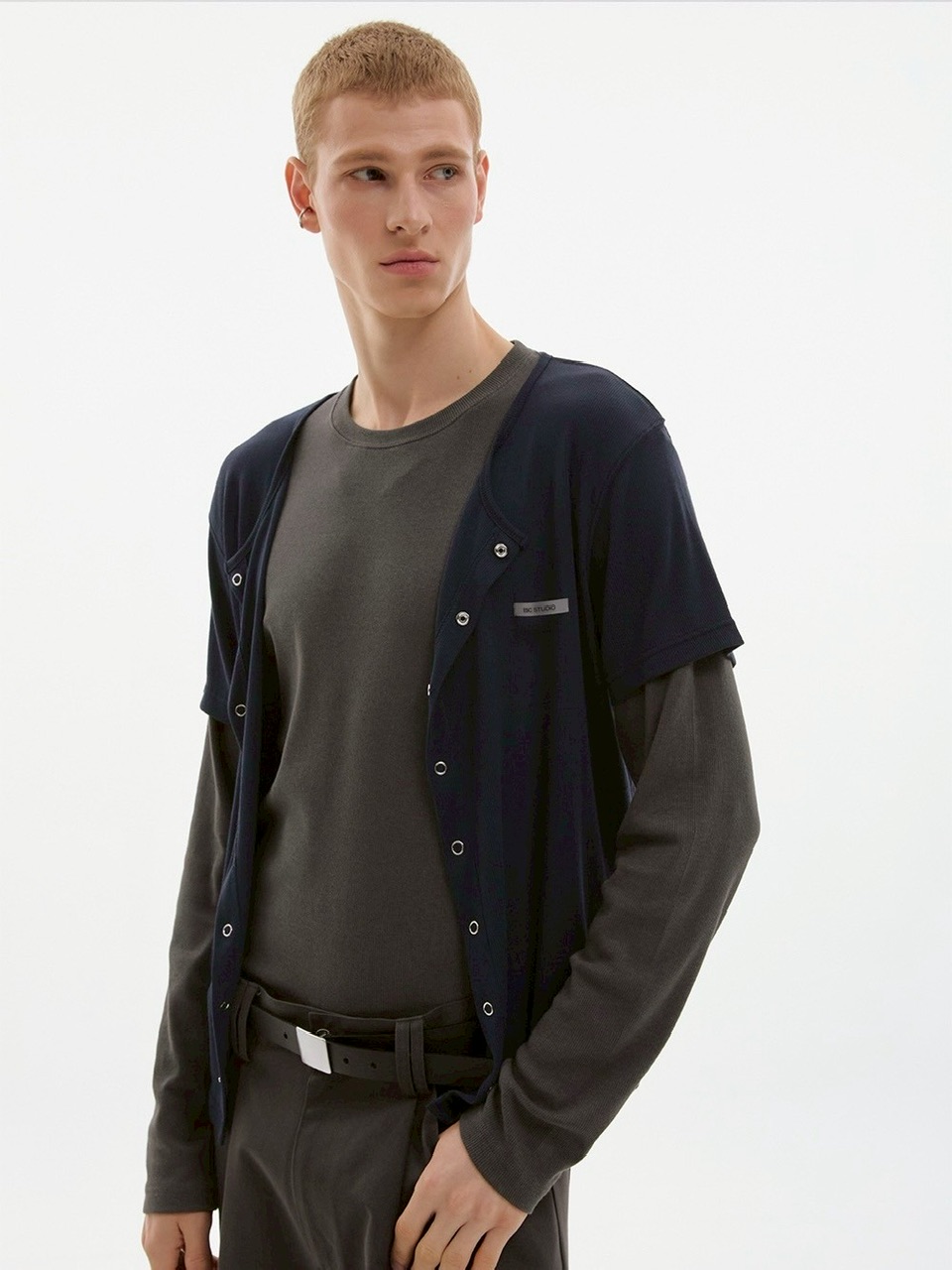 ●ESC STUDIO● soft double t-shirt セット (3色) unisex ESC STUDIO】soft double t-shirt/ 【イーエスシーステュディオ
