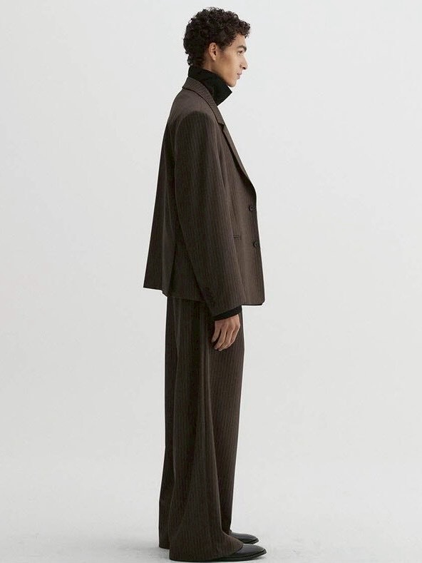 【DNSR】Cinched Stripe Slacks