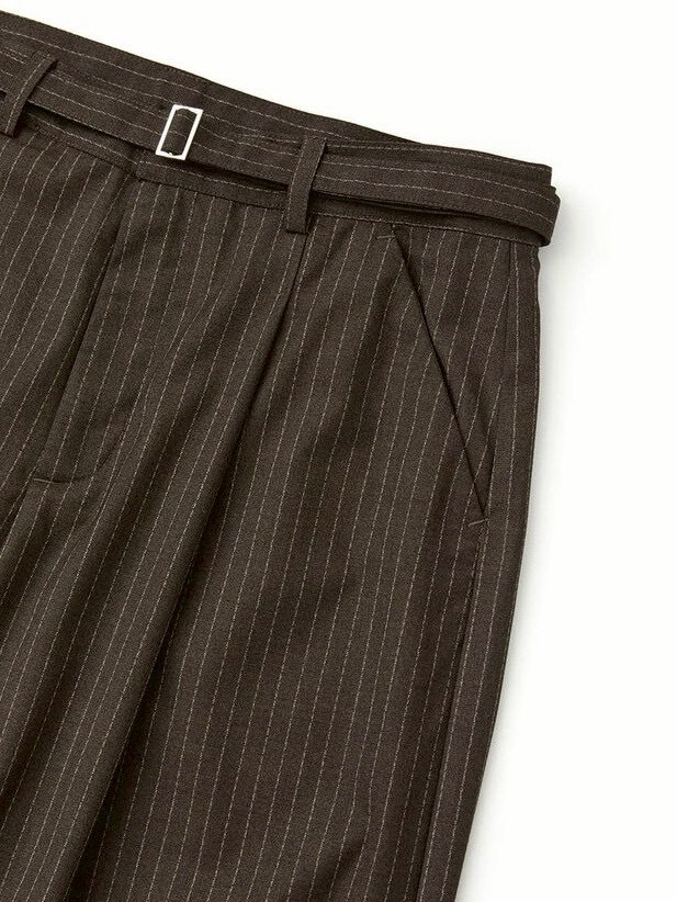 【DNSR】Cinched Stripe Slacks