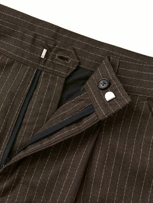 【DNSR】Cinched Stripe Slacks