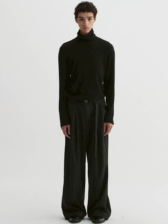 【DNSR】Cinched Stripe Slacks