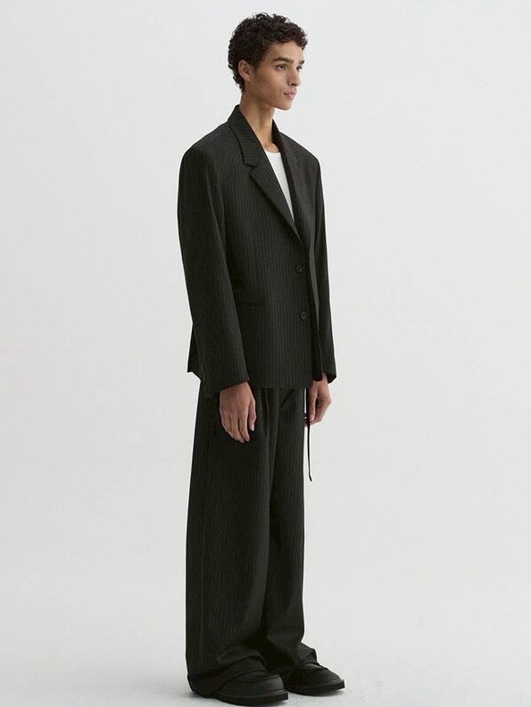 【DNSR】Cinched Stripe Slacks