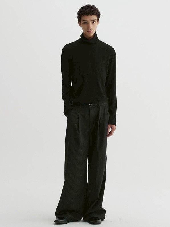 【DNSR】Cinched Stripe Slacks