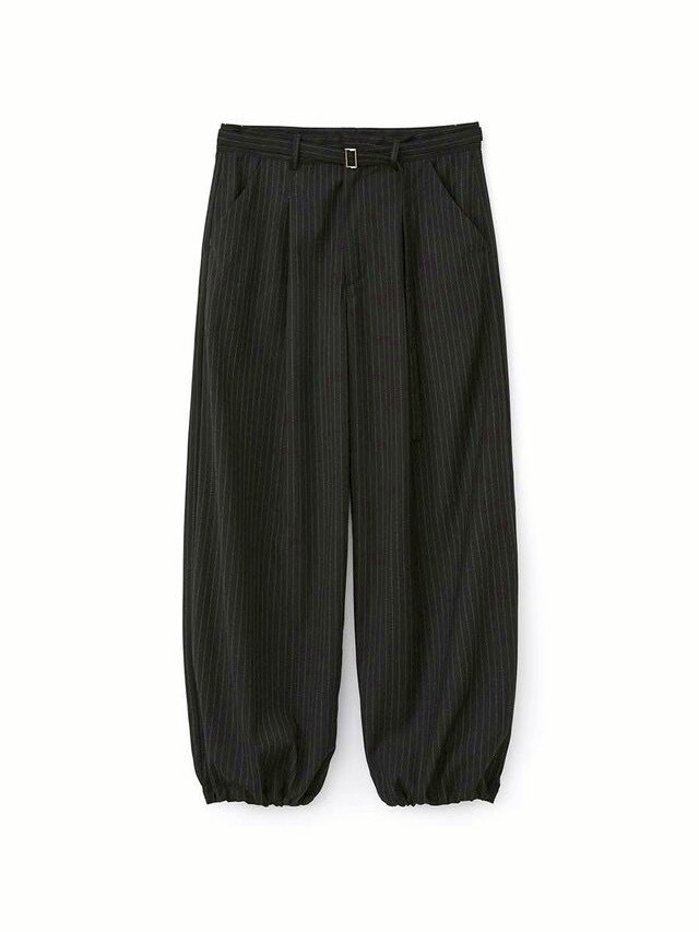 【DNSR】Cinched Stripe Slacks
