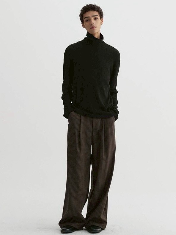 【DNSR】Cinched Stripe Slacks