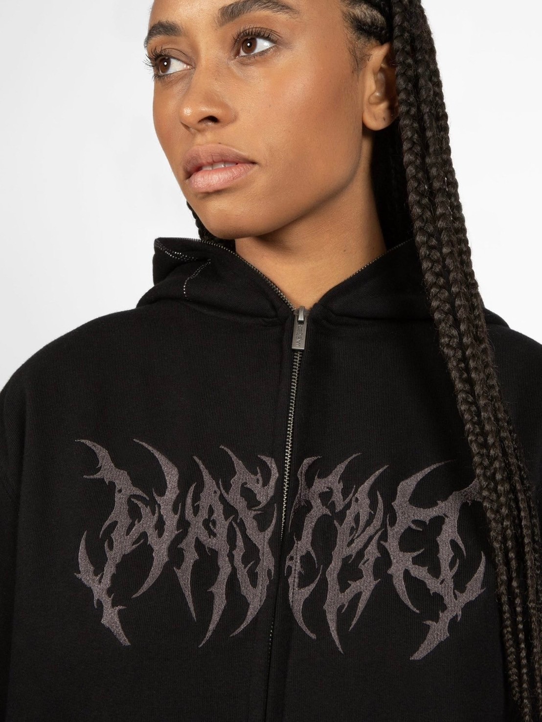 【WASTED PARIS】HOODIE ZIP DANTE ブラック xu WASTED PARIS (ウェイステッドパリス)商品ページ - Dante Zip