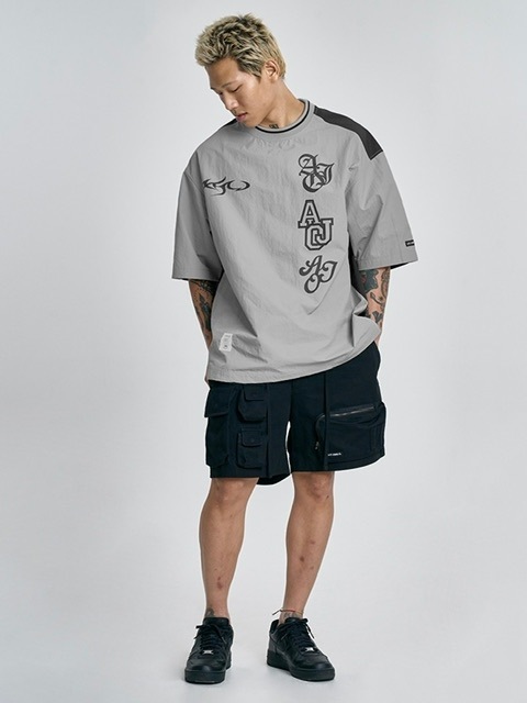 【AJOBYAJO】Total Logo Nylon T-Shirt