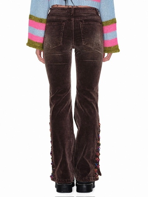 ★YOUTHBATH★Knit string denim pants_blue★正規品/直送料込 YOUTHBATH】Knit string denim pants | OUR BRAND,YOUTHBATH