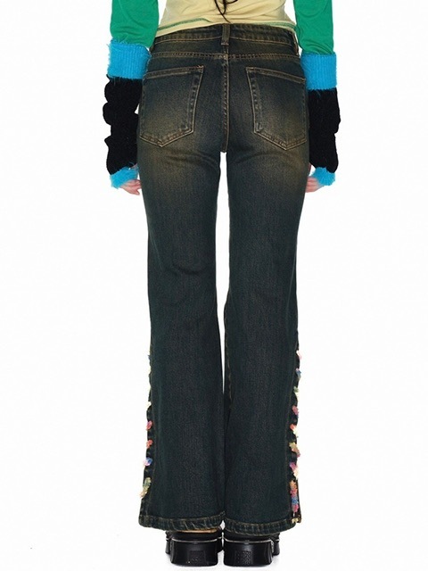 ★YOUTHBATH★Knit string denim pants_blue★正規品/直送料込 YOUTHBATH】Knit string denim pants | OUR BRAND,YOUTHBATH