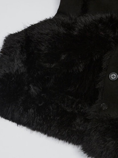 NOT KNOWING】HOURGLASS MOUTON FUR COAT / 【ノットノーイング