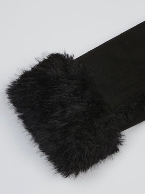 NOT KNOWING】HOURGLASS MOUTON FUR COAT / 【ノットノーイング