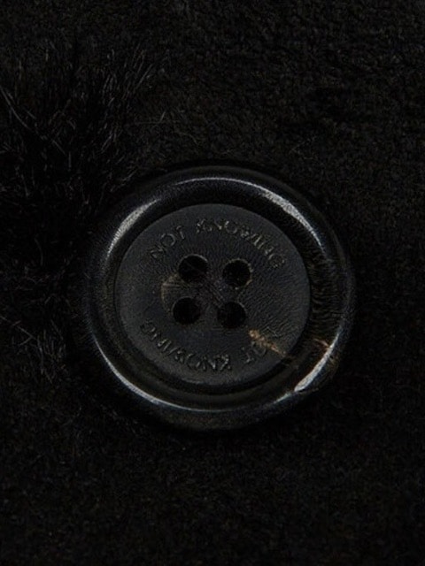 NOT KNOWING】HOURGLASS MOUTON FUR COAT / 【ノットノーイング