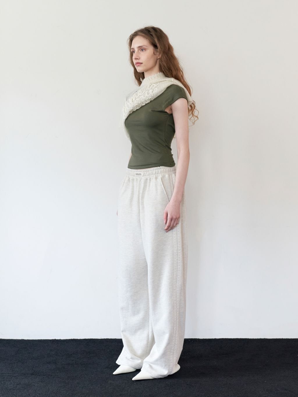 パンツ ROCKCAKE Beige Label Eyelet 2way Jogger Pants Gray RC24PT07 MUSINSA | ROCKCAKE Beige Label Eyelet 2way Jogger Pants - Gray