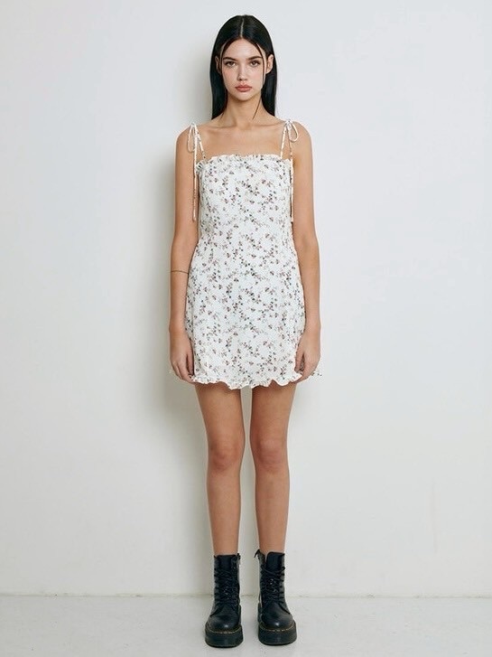 NOTYOURROSE】Frill mini dress | OUR BRAND,NOT YOUR ROSE NOTYOURROSE】Frill mini dress | OUR BRAND,NOT YOUR ROSE