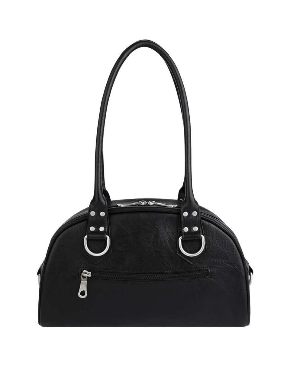 【IUGAMAKARAS】Studded Leather Bowling Bag ショルダーバッグ IUGAMAKARAS】Studded Leather Bowling Bag | OUR BRAND