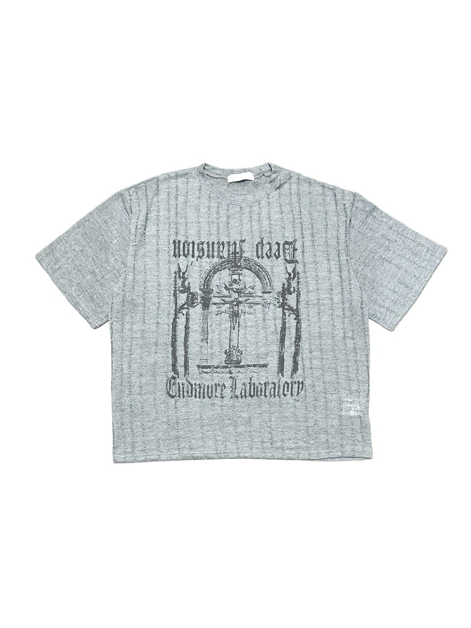 受注制【Never mind the XU】see-through short sleeve (4color