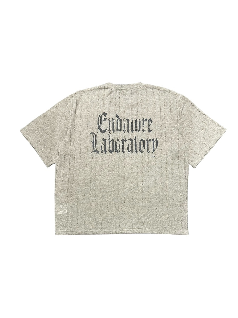 受注制【Never mind the XU】see-through short sleeve (4color