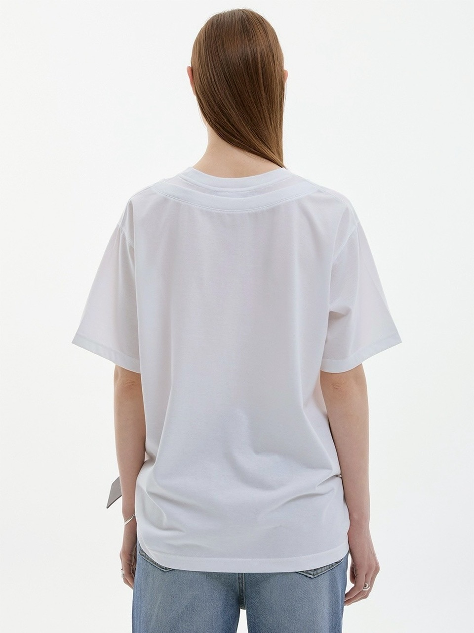ESC STUDIO】double neck t-shirt / 【イーエスシーステュディオ