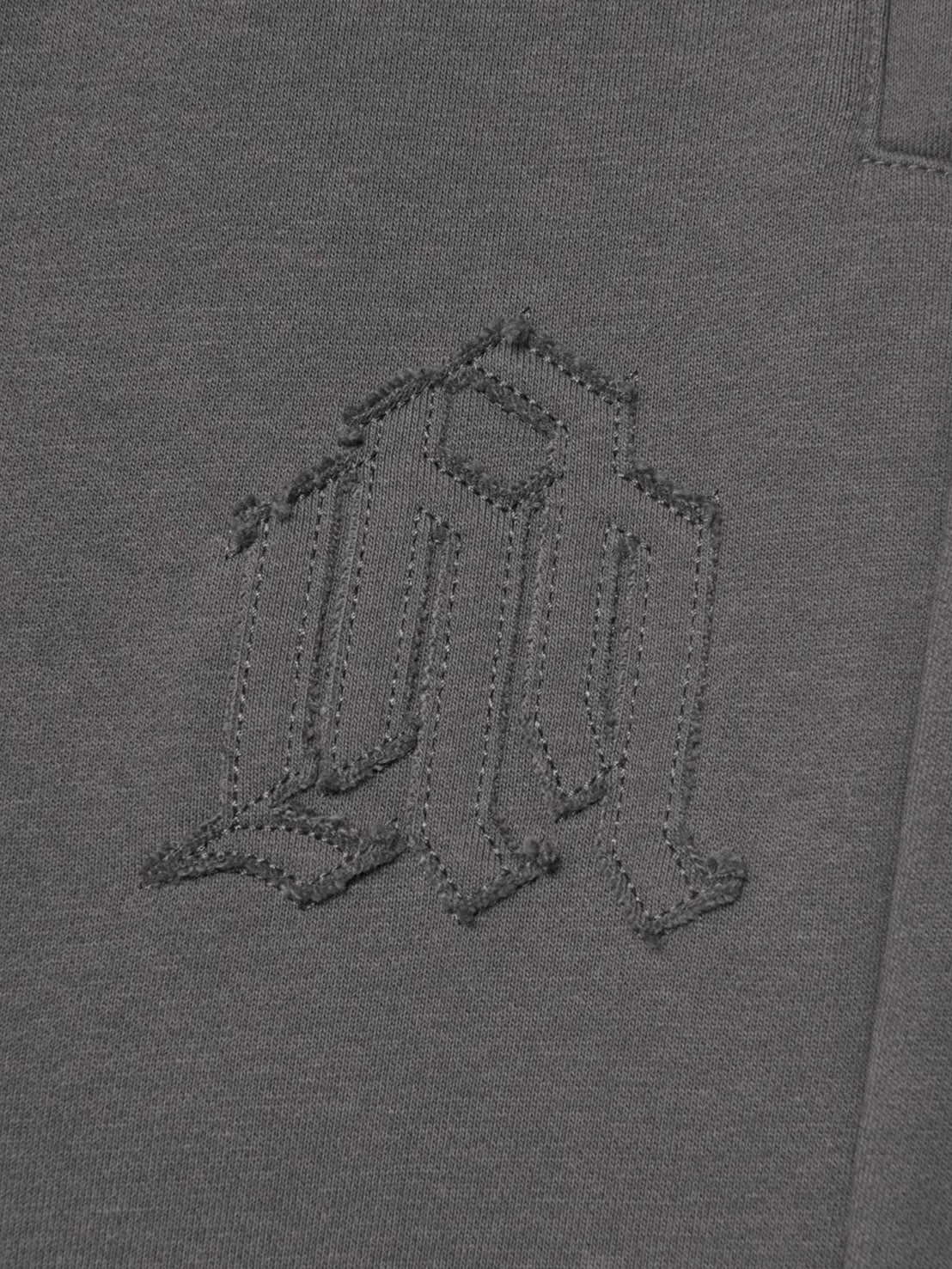 【NOMANUAL】OVERLAY LOGO SWEATPANTS