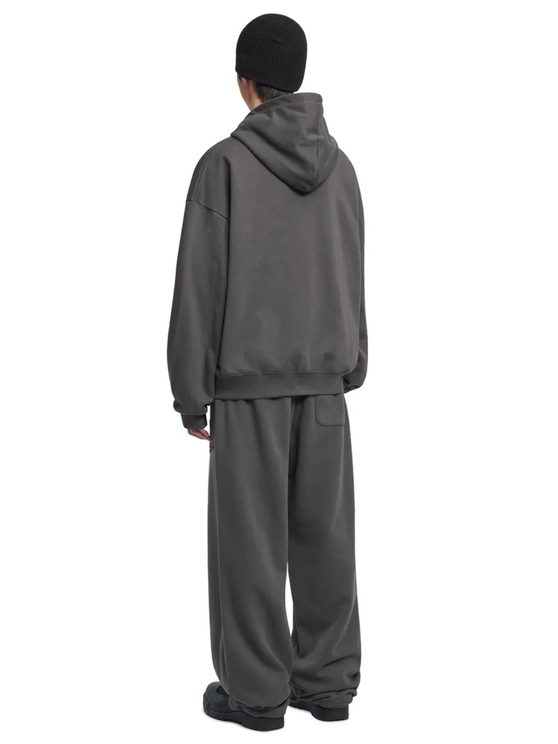 【NOMANUAL】OVERLAY LOGO SWEATPANTS