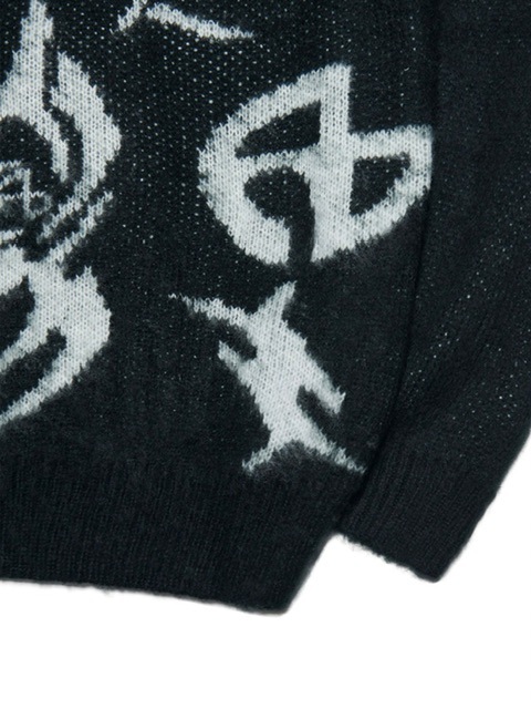 【NOMANUAL】TRIBAL HAIRY CARDIGAN