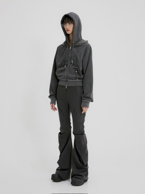 トップス FLAREUP Layered Zip Hoodie 10/28 再入荷【FLAREUP】Layered Zip Hoodie / 【フレアアップ