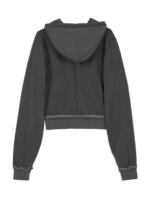 【FLAREUP】Layered Zip Hoodie / 【フレアアップ】レイヤードジップパーカー