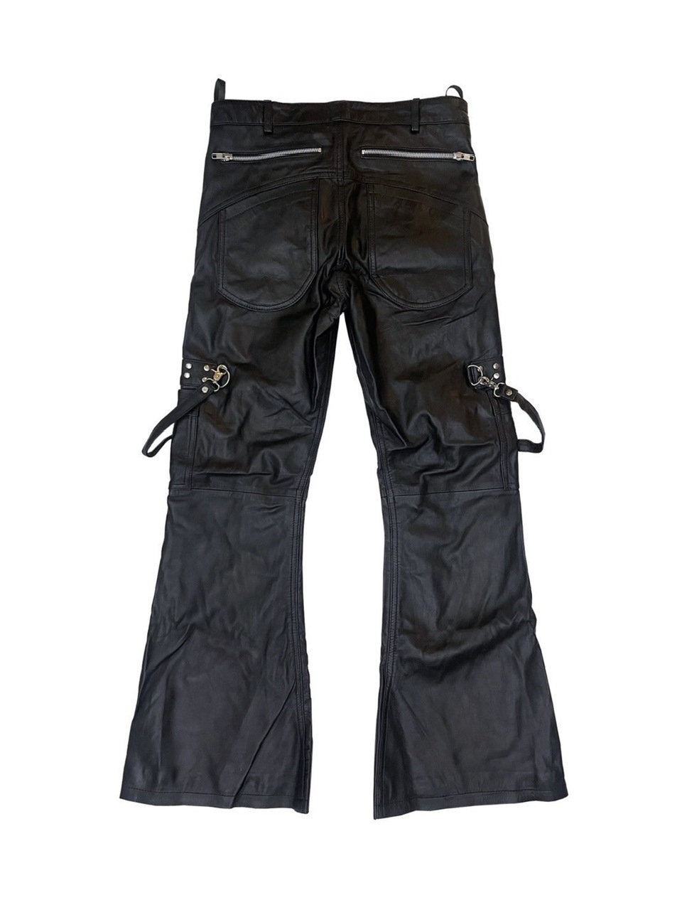 パンツ HAVEYOUDIDBEFORE haveyoudiedbefore?】Bondage, Leather Flare Pants | OUR BRAND