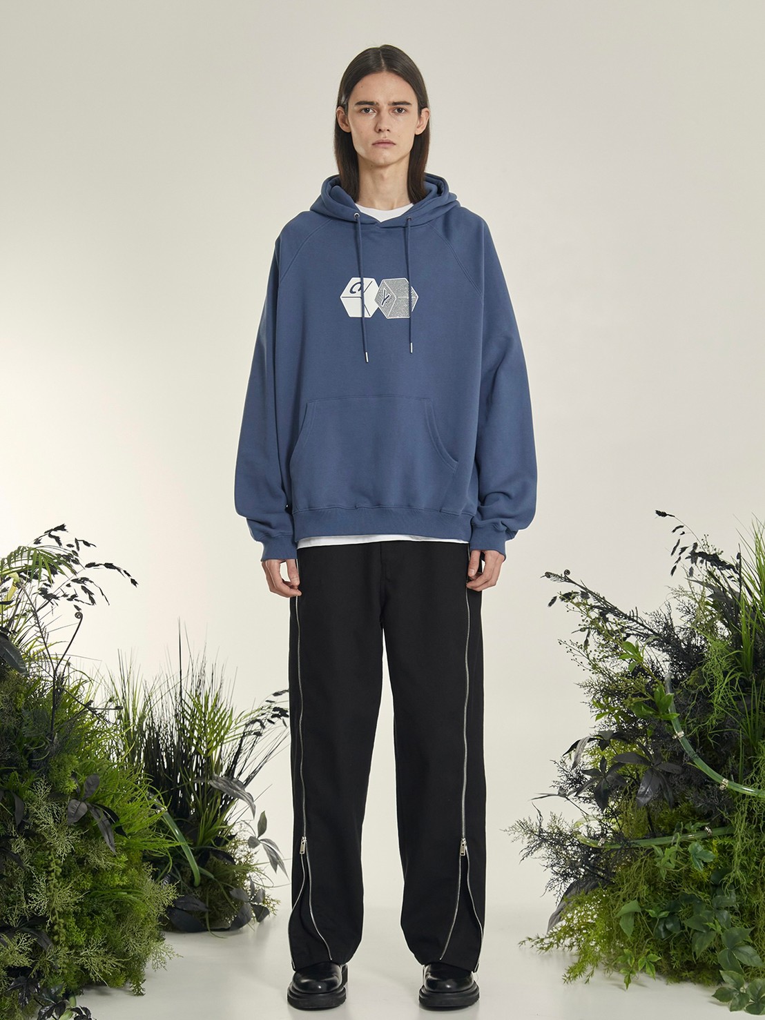 OY】LINE STONE CUBE LOGO HOODIE | OUR BRAND,OY | PRESSING WEB SHOP