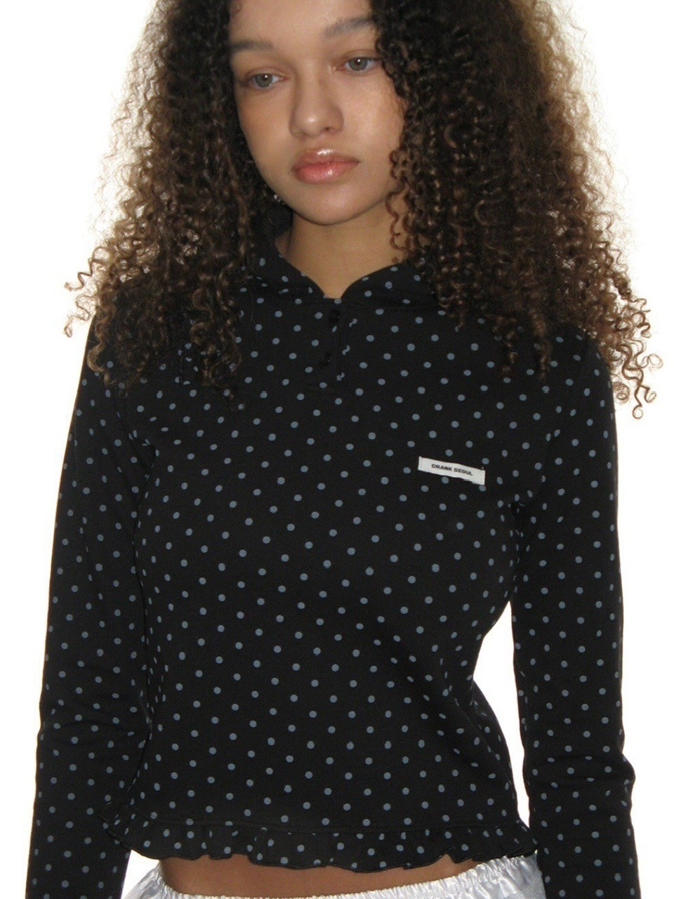 CRANK】DOT FRILL HOODIE | OUR BRAND,CRANK | PRESSING WEB SHOP