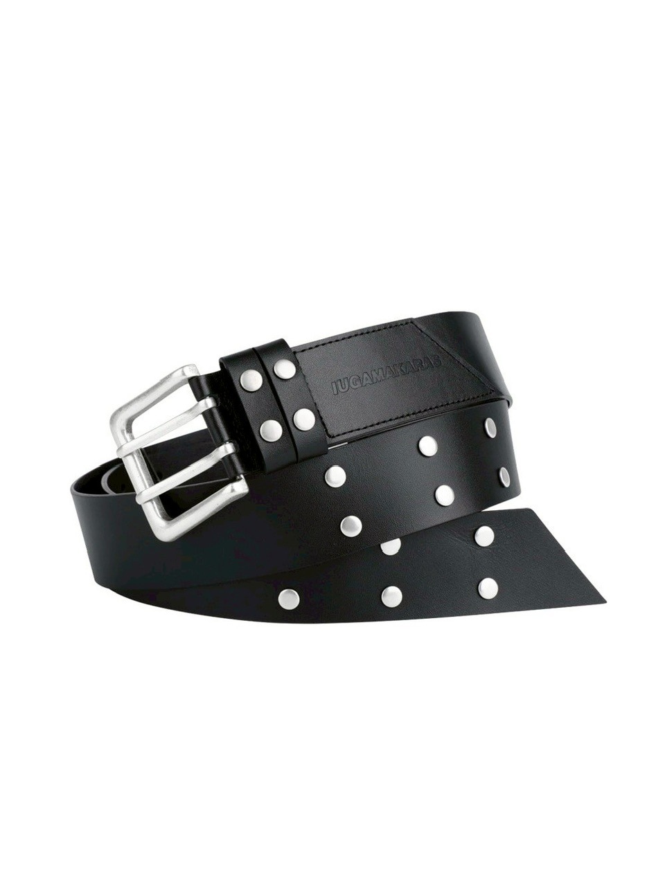 IUGAMAKARAS★韓国★人気★40mm Double Point Belt ベルト IUGAMAKARAS】40mm Double Point Belt | OUR BRAND,IUGAMAKARAS