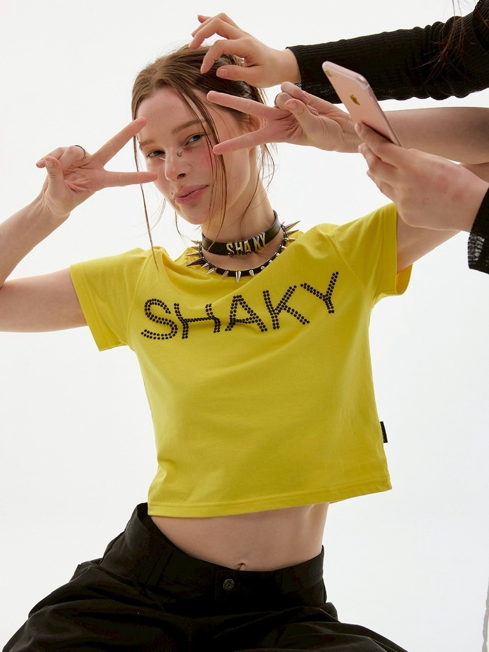 ESC STUDIO】shaky t-shirt/ 【イーエスシーステュディオ