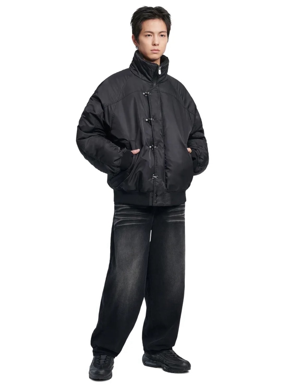 【NOMANUAL】WAVE CURVED CORDUROY PANTS