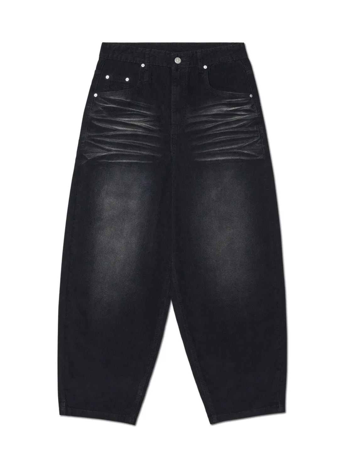 【NOMANUAL】WAVE CURVED CORDUROY PANTS