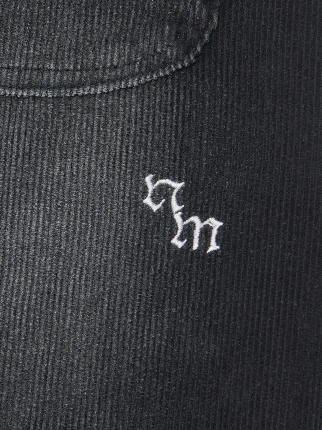 【NOMANUAL】WAVE CURVED CORDUROY PANTS