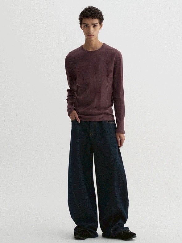 【DNSR】Ribbed Long Sleeve