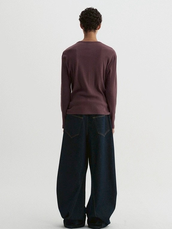 【DNSR】Ribbed Long Sleeve