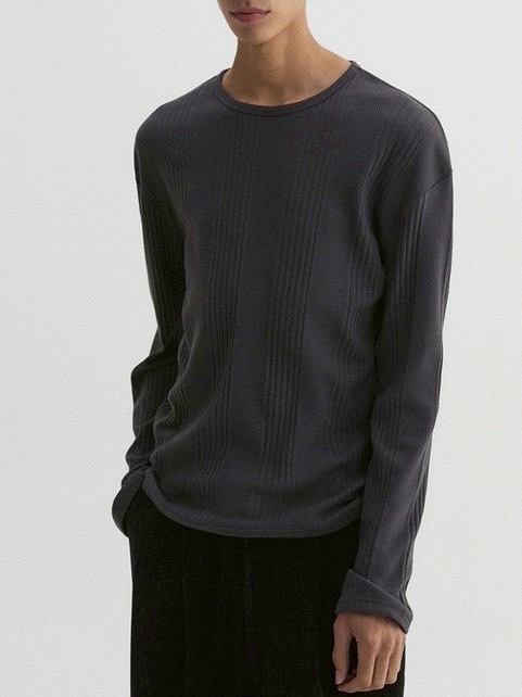 【DNSR】Ribbed Long Sleeve