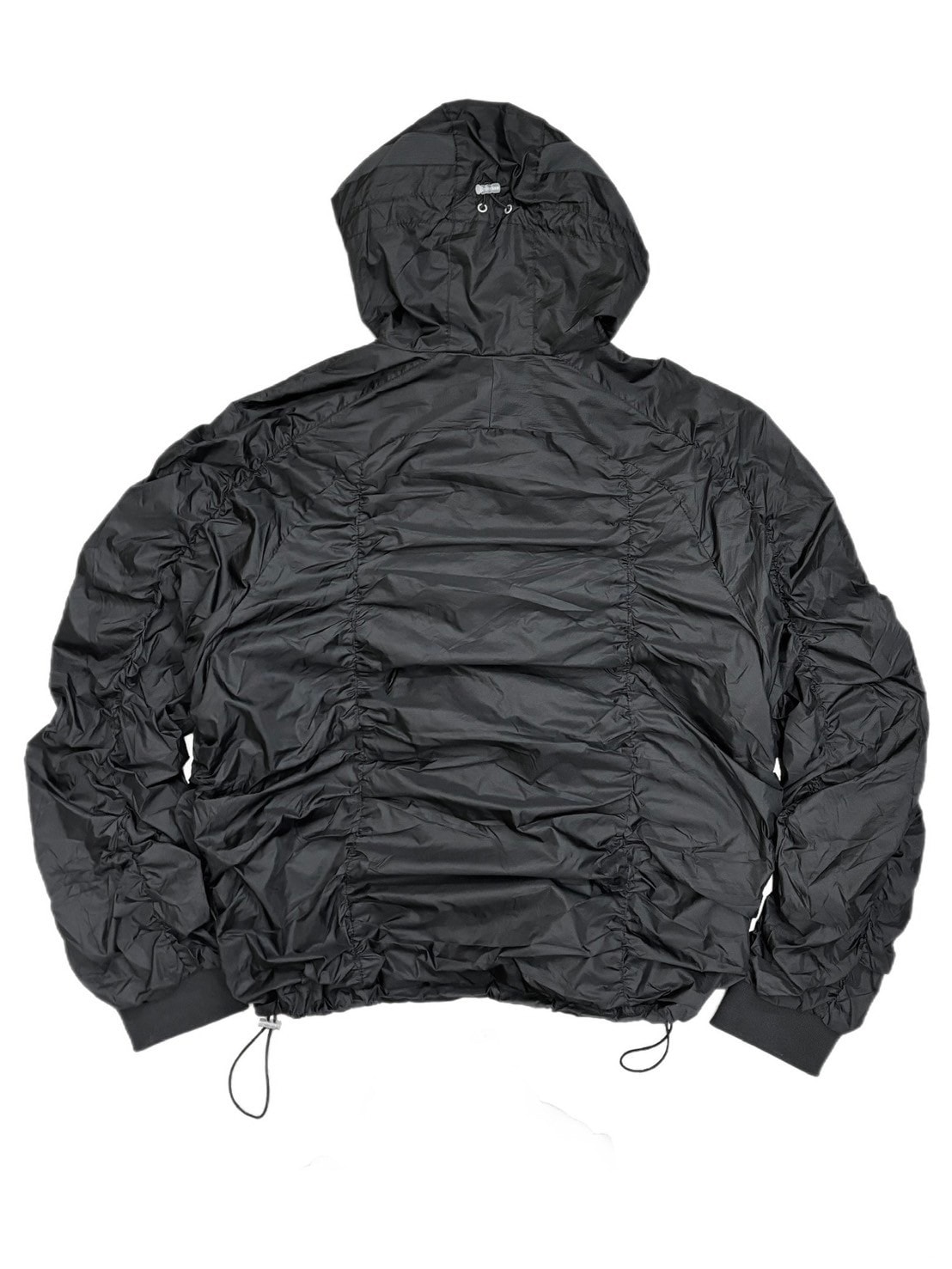 受注制【oaks】shirring design nylon jacket (3color) | OUR